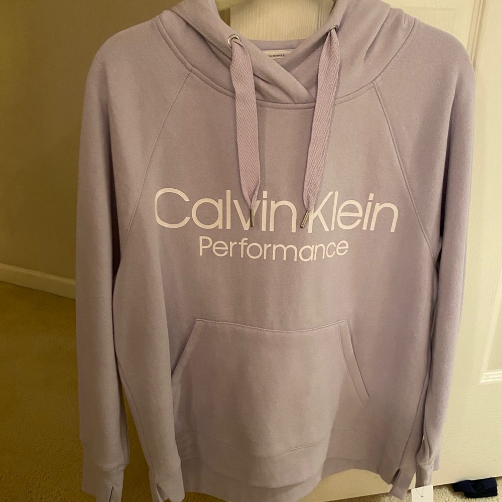 Calvin Klein performance pullover with hood